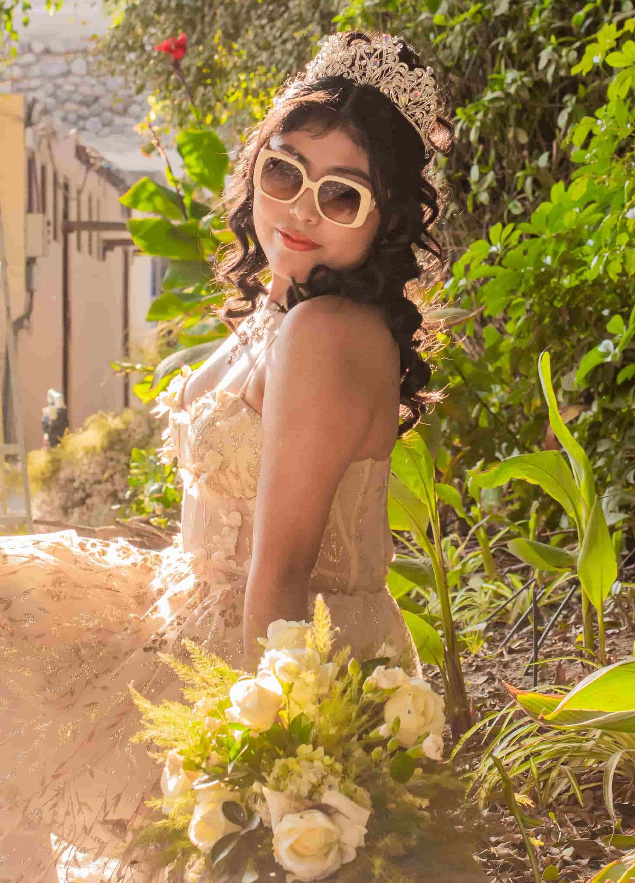 Foto de la quinceañera